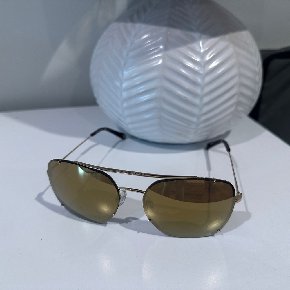 HENRI BENDEL ‘Billie’ Brown Sunglasses